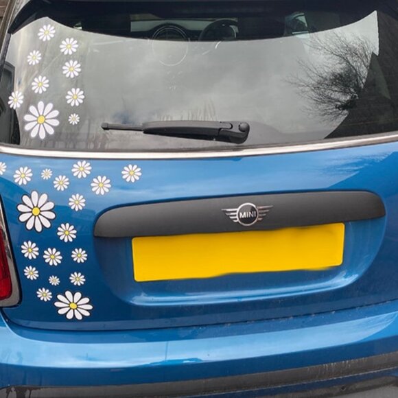 Daisy Car Decals (25 pieces small and large) - Picture 1 of 2